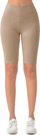 cofi1453 Radlerhose Sportswear Damen Nahtlos Radlerhose