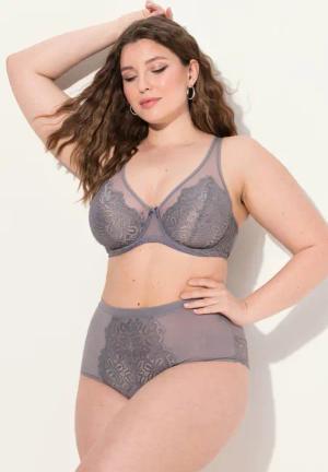 Ulla Popken Slip TRUYOU Maxislip Blütenspitze