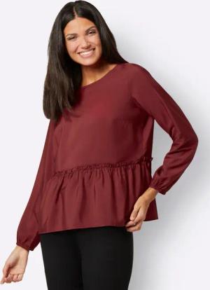 Sieh an! Klassische Bluse Schlupfbluse