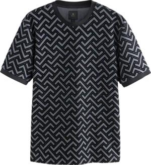 Next T-Shirt Elegantes beflocktes T-Shirt (1-tlg)