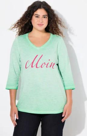 Ulla Popken T-Shirt T-Shirt Moin Cold