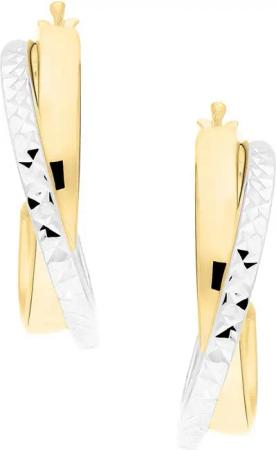 My Gold Paar Creolen Damen Ohrringe