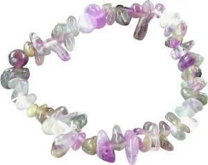 Steinfixx® Armband Amethyst Splitterarmband - Edelstein