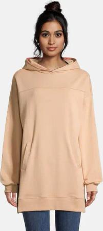 salzhaut Kapuzenpullover Damen Longhoodie Möhl mit