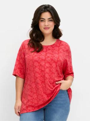 Sheego T-Shirt Rundhalsshirt