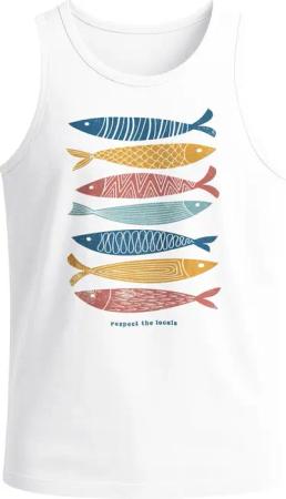 Neverless Tanktop Herren Tank-Top mit Print
