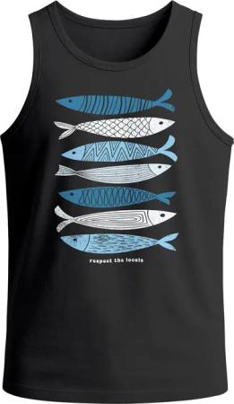 Neverless Tanktop Herren Tank-Top mit Print