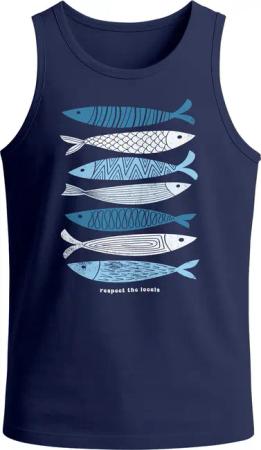 Neverless Tanktop Herren Tank-Top mit Print