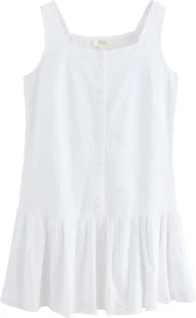 Next Sommerkleid Boho-Minikleid mit Volants und