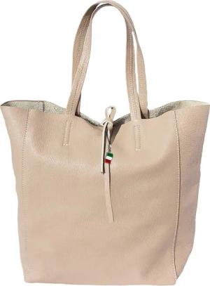 FLORENCE Schultertasche Florence ital. Echtleder Shopper