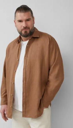 s.Oliver Langarmhemd Regular Fit: Langarmhemd aus
