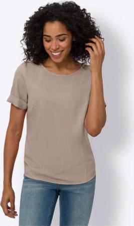 Sieh an! Klassische Bluse Schlupfbluse