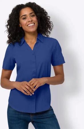 Sieh an! Klassische Bluse Hemdbluse