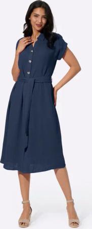 Sieh an! Etuikleid Baumwollkleid