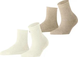 Esprit Kurzsocken Fine Mesh 2-Pack (2-Paar)
