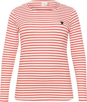 KAFFE Curve Langarmbluse Langarm-Shirt KClia Große