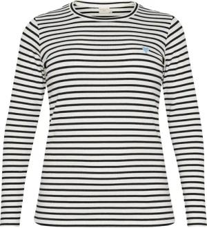 KAFFE Curve Langarmbluse Langarm-Shirt KClia Große