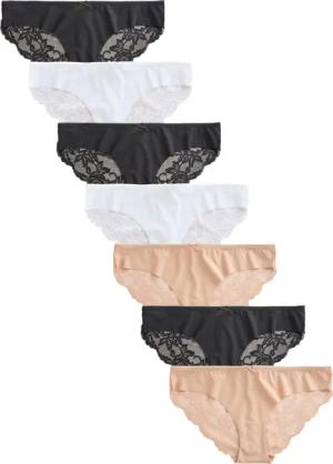 Next Brasilslip Nahtlose Slips mit Spitzeim
