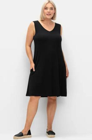 Sheego Jerseykleid Jerseykleid