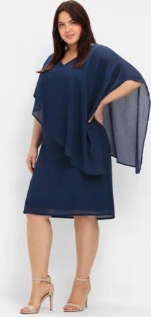 Sheego Etuikleid Cocktailkleid