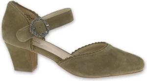 Hirschkogel Trachtenpumps - MELANA - khaki