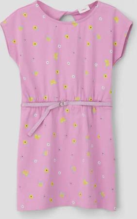 s.Oliver Minikleid Minikleid mit All-over-Print Cut