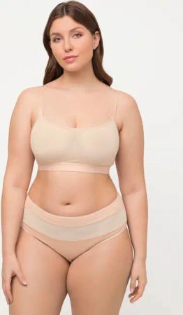 Ulla Popken Bustier Bustier Unterbrustband Mesh