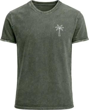 Neverless Print-Shirt Herren T-Shirt mit Palmen