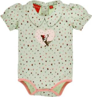 BONDI Trachtenkleid Baby Body - REHKITZ/BLÜMCHEN