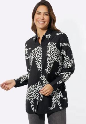 Sieh an! Klassische Bluse Longbluse