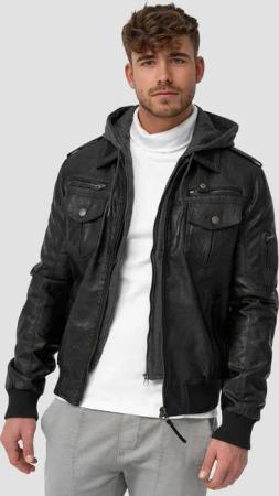 Indicode Lederimitatjacke Aaron