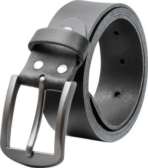 COLOGNEBELT Ledergürtel OM416-SL-Schwarz MADE IN GERMANY,