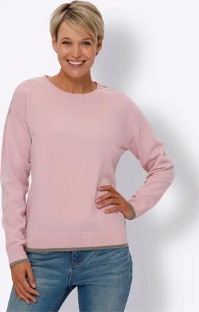 Sieh an! Strickpullover Langarm-Pullover