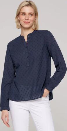 SOCCX Klassische Bluse SOCCX Strukturierte Bluse