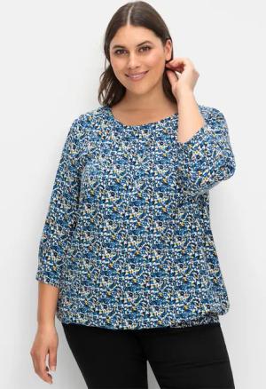 Sheego Klassische Bluse Tunika