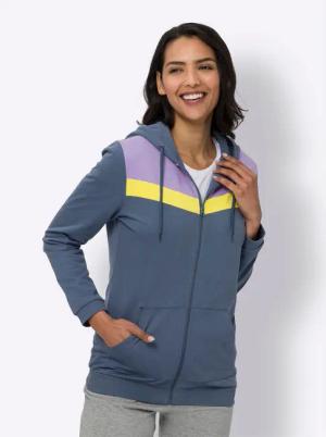 Sieh an! Trainingsshirt Kapuzensweatjacke