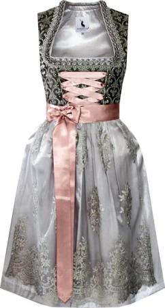 Alpenmärchen Dirndl Dirndl Mara in grau