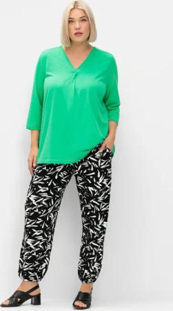 Sheego Jerseyhose Schlupfhose lang