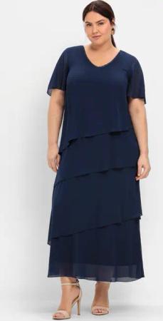Sheego Etuikleid Cocktailkleid