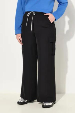 Ulla Popken Schlupfhose Cargohose gerades Bein