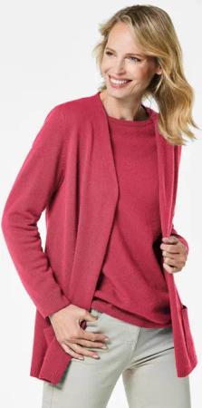 GOLDNER Strickjacke Kuschelweiche Kaschmir-Strickjacke