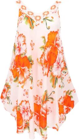 Guru-Shop Midikleid Plus Size Boho Minikleid,