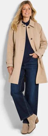 Ganzjahresmantel - taupe - Gr. 24 von Goldner Fashion