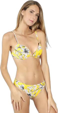 Bikini Damen Admas Push Up Flowers