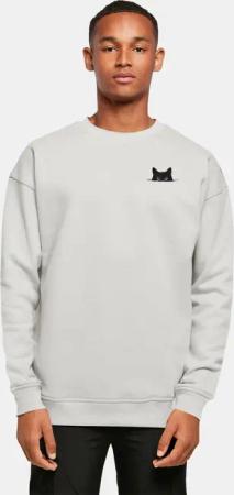 Merchcode Halloween - Cat Crewneck