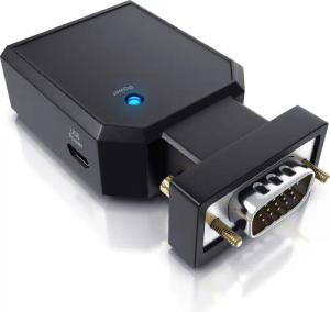 CSL Video-Adapter VGA, 3,5-mm-Klinke zu HDMI