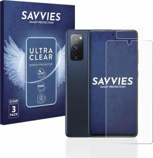 Savvies Displayschutzfolie Schutzfolie für Samsung Galaxy