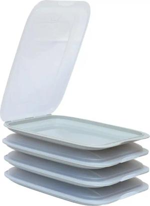 Engelland Frischhaltedose Aufschnittdosen, Aufschnittbox, PP-Kunststoff, BPA-frei,