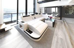 Sofa Dreams Wohnlandschaft Leder Ledercouch Sofa