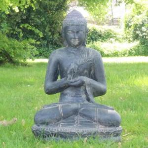 Oriental Galerie Dekofigur Buddha Figur sitzed